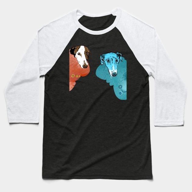 Dog in Popons Baseball T-Shirt by TeesByKimchi